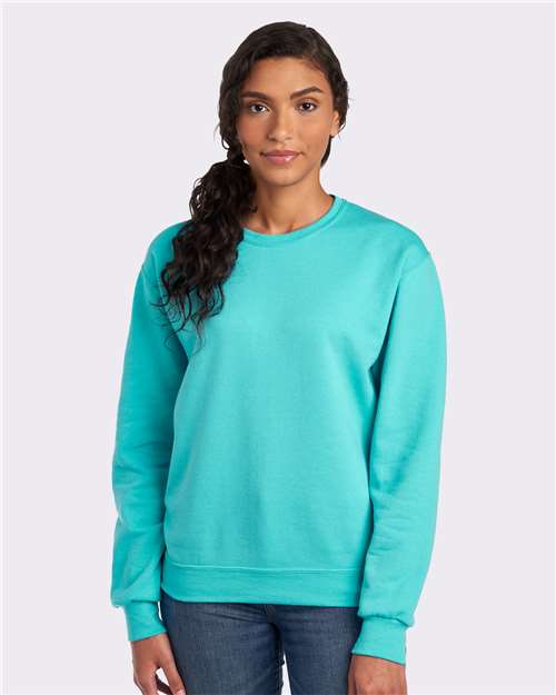 JERZEES Unisex NuBlend® Crewneck Sweatshirt - 562MR Scuba Blue