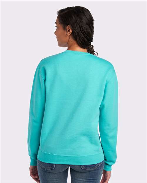 JERZEES Unisex NuBlend® Crewneck Sweatshirt - 562MR Scuba Blue