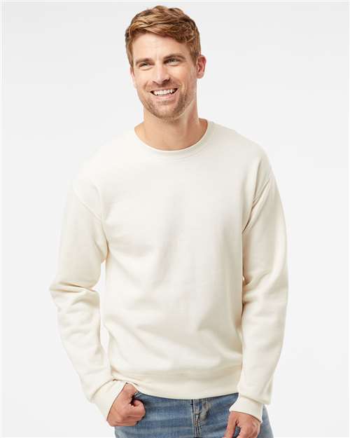 JERZEES Unisex NuBlend® Crewneck Sweatshirt - 562MR Sweet Cream Heather