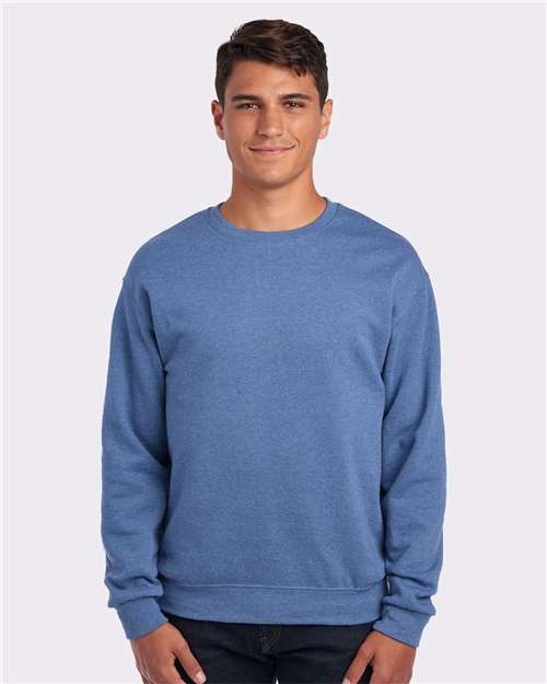 JERZEES Unisex NuBlend® Crewneck Sweatshirt - 562MR Vintage Heather Blue