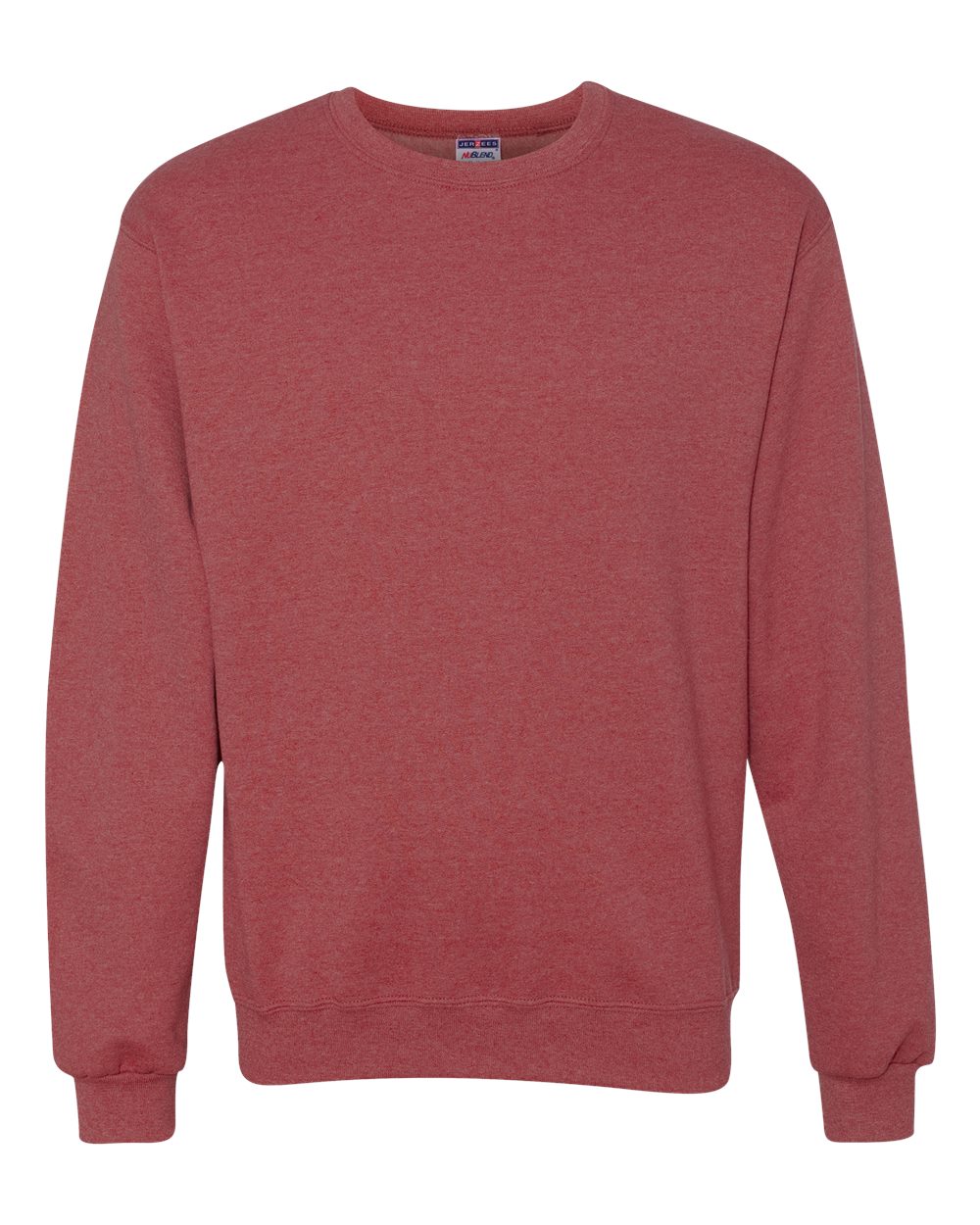 JERZEES Unisex NuBlend® Crewneck Sweatshirt - 562MR Vintage Heather Red