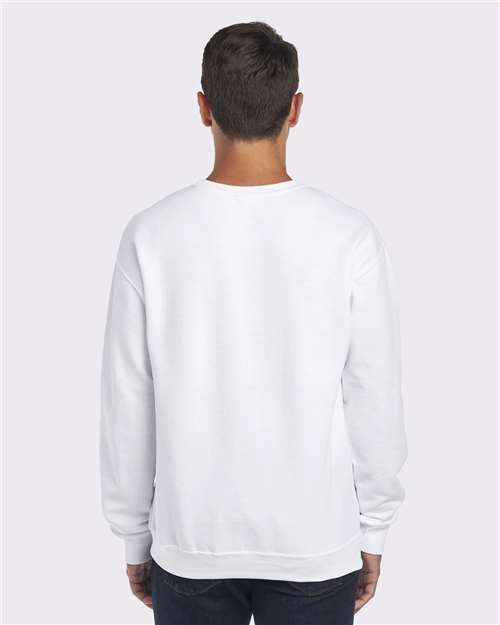 JERZEES Unisex NuBlend® Crewneck Sweatshirt - 562MR White