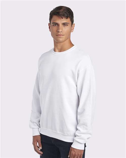 JERZEES Unisex NuBlend® Crewneck Sweatshirt - 562MR White
