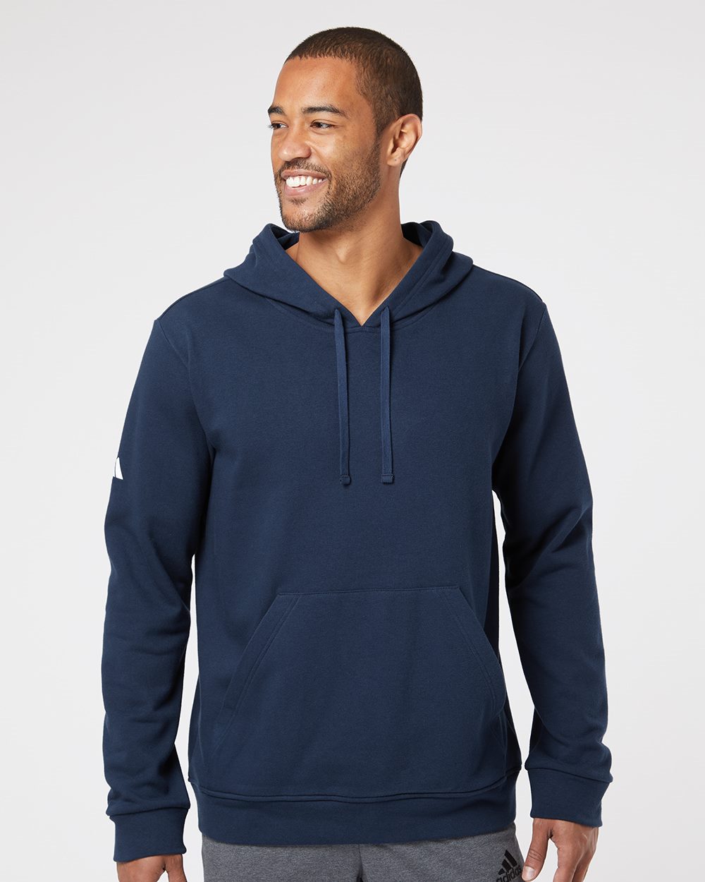 Adidas Unisex Fleece Hooded Sweatshirt - A432