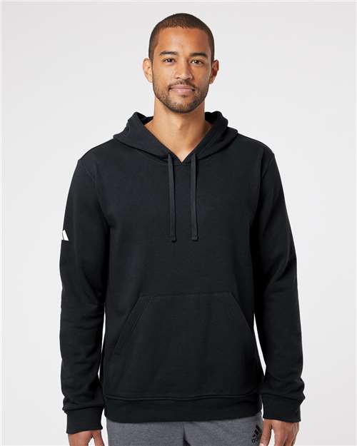 Adidas Unisex Fleece Hooded Sweatshirt - A432 Black