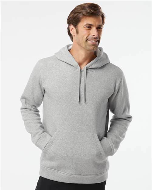 Adidas Unisex Fleece Hooded Sweatshirt - A432 Grey Heather