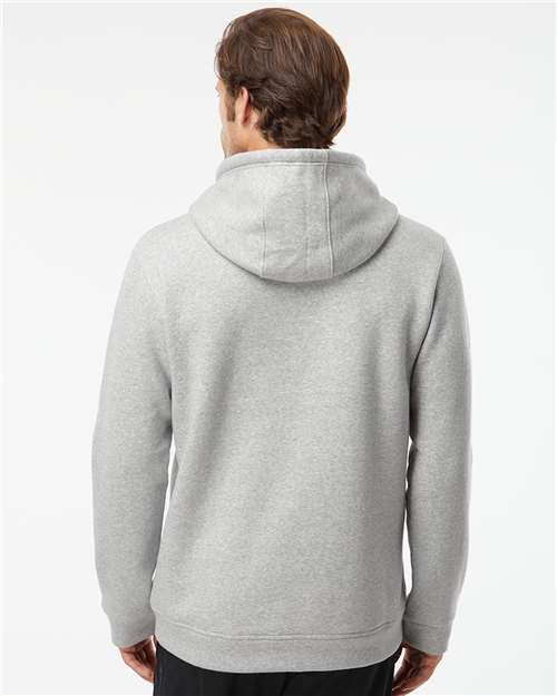 Adidas Unisex Fleece Hooded Sweatshirt - A432 Grey Heather