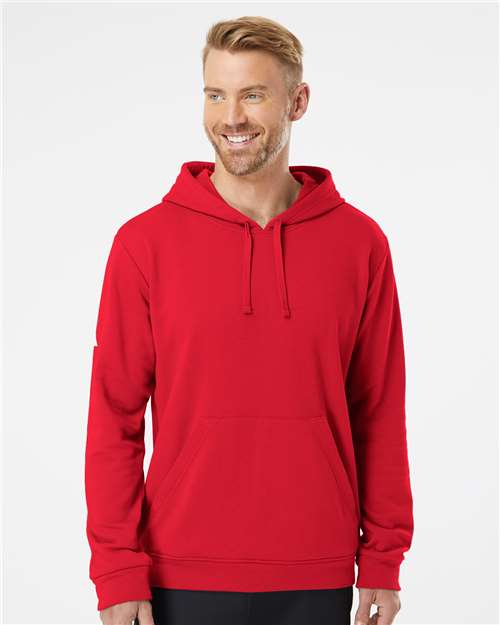 Adidas Unisex Fleece Hooded Sweatshirt - A432 Red