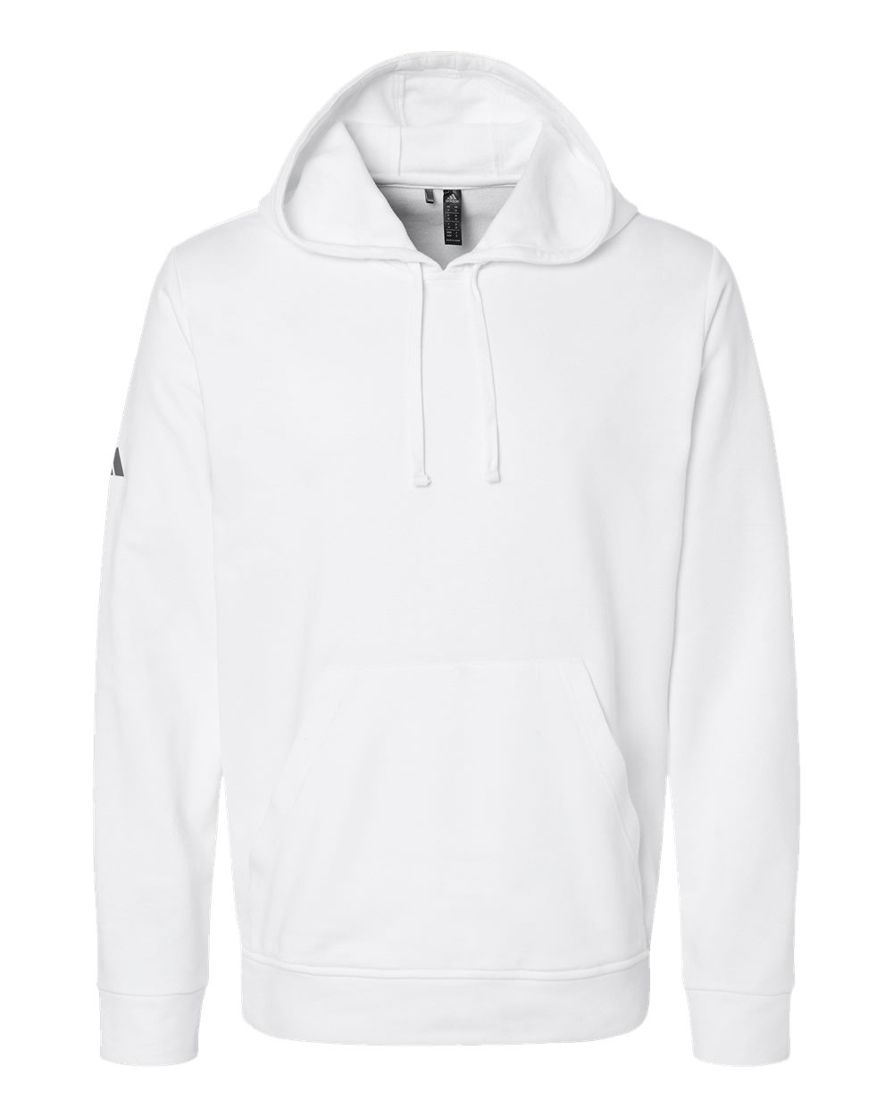 Adidas Unisex Fleece Hooded Sweatshirt - A432 White