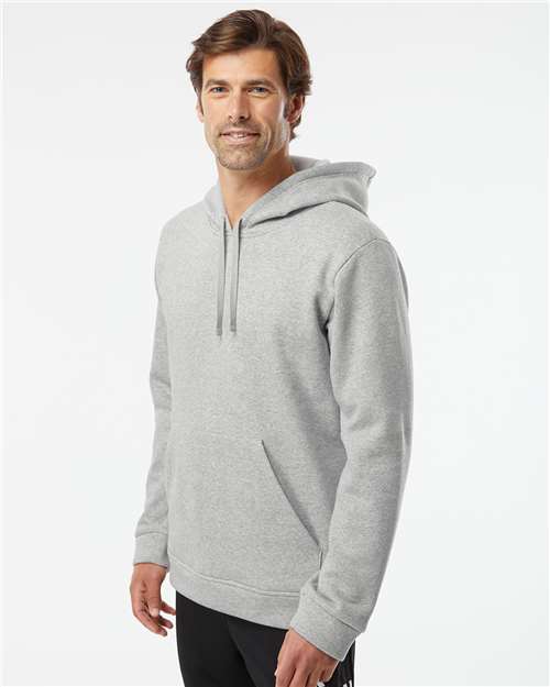 Adidas Unisex Fleece Hooded Sweatshirt - A432 Grey Heather