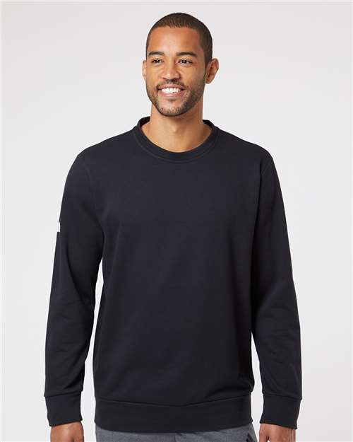 Adidas Unisex Fleece Crewneck Sweatshirt - A434 Black