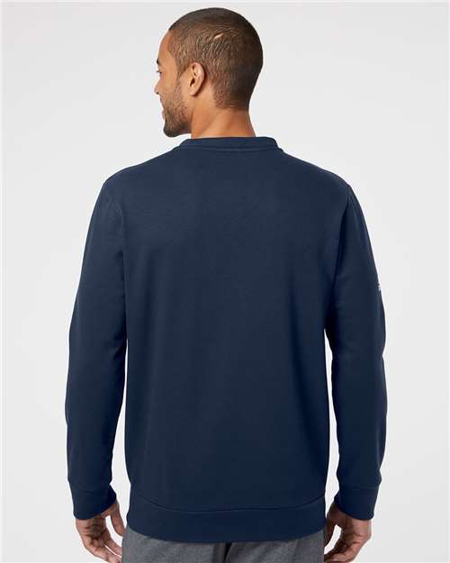 Adidas Unisex Fleece Crewneck Sweatshirt - A434 Collegiate Navy