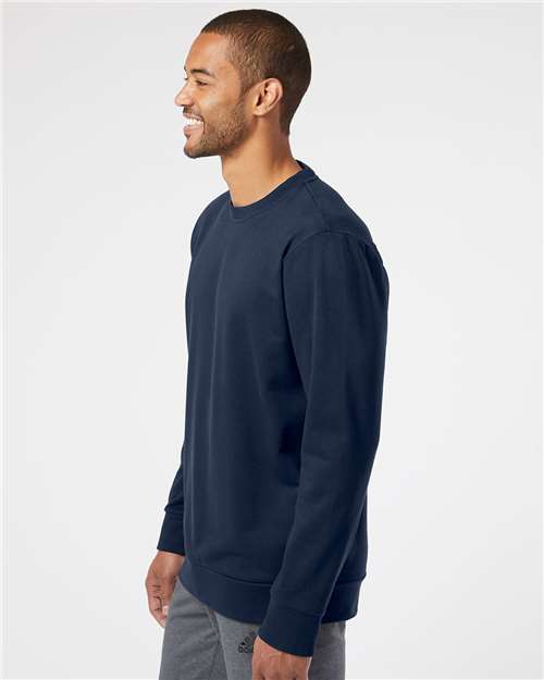 Adidas Unisex Fleece Crewneck Sweatshirt - A434 Collegiate Navy