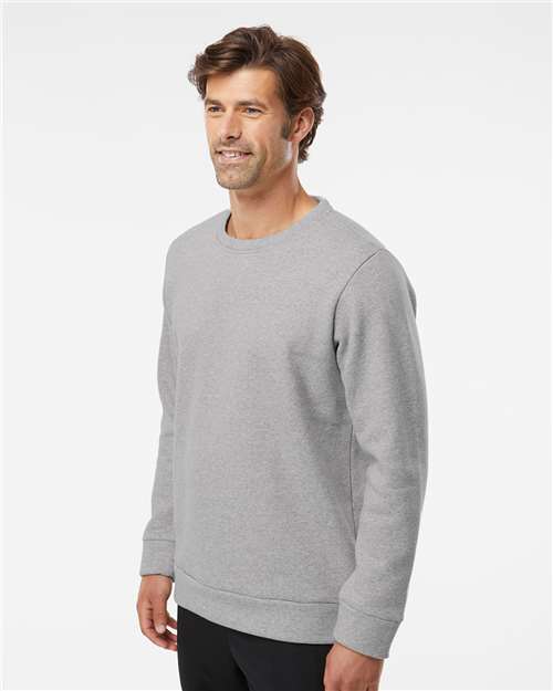 Adidas Unisex Fleece Crewneck Sweatshirt - A434 Grey Heather