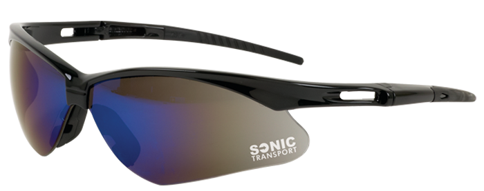 Bouton Lunettes Bouton Anser Miroir Bleu - SG18HB blue