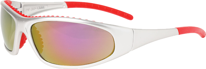Bouton Lunettes Bouton Flashfire Miroir Rouge - SG35RD Red