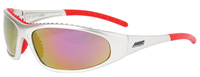 Bouton Lunettes Bouton Flashfire Miroir Rouge - SG35RD Red