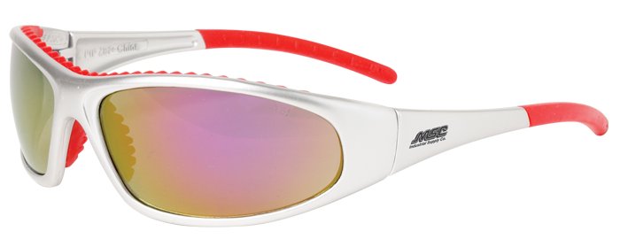 Bouton Lunettes Bouton Flashfire Miroir Rouge - SG35RD red