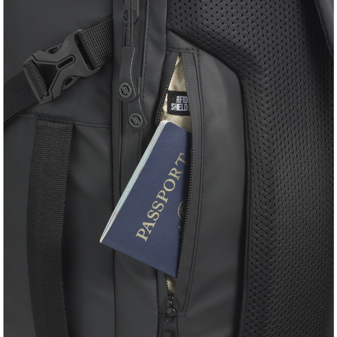 Elleven elleven™ Numinous 15" Computer Travel Backpack - 0011-03 Black