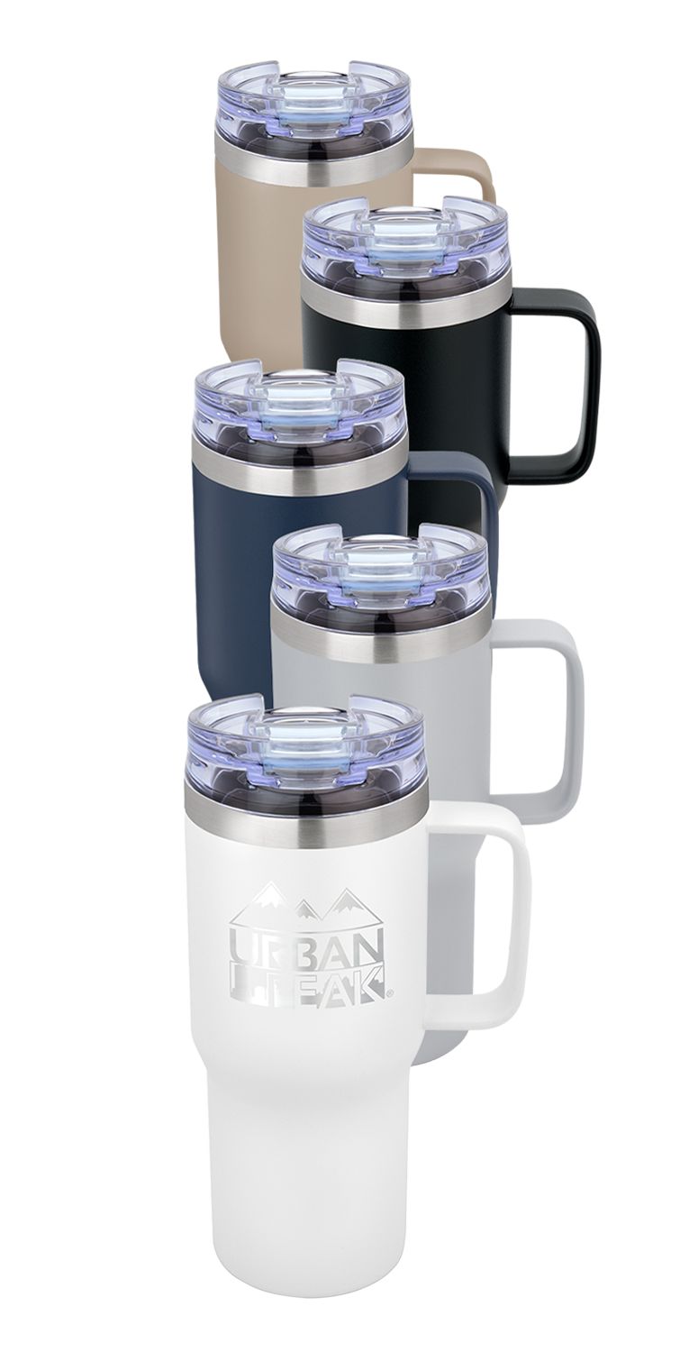 Urban Peak Tasse De Camping 20 oz Urban Peak® Harbor Trail - SL163PR White