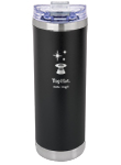 Urban Peak 16 oz Urban Peak® Keystone Trail Vacuum Tumbler - SL164PR black