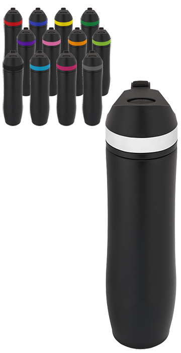 Persona 20 oz Bouteille d'eau sous vide Persona® Wave - SL216PR Black