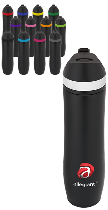 Persona 20 oz Bouteille d'eau sous vide Persona® Wave - SL216PR Black