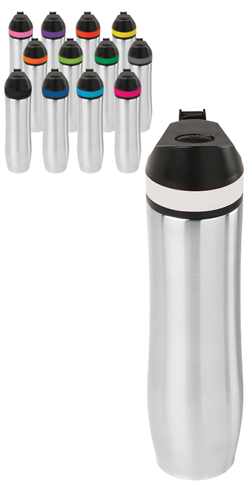Persona 20 oz Bouteille d'eau sous vide Persona® Wave - SL216SS Stainless