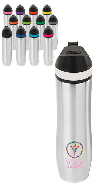 Persona 20 oz Bouteille d'eau sous vide Persona® Wave - SL216SS Stainless