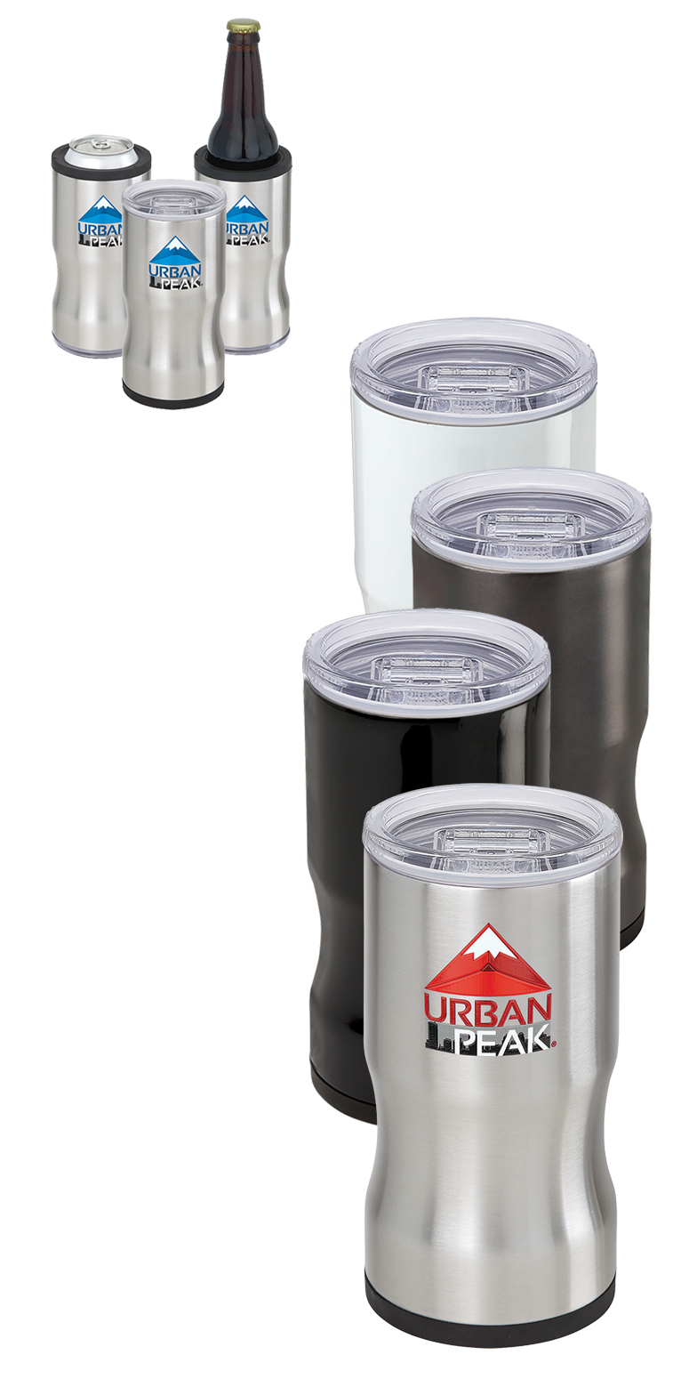 Urban Peak 12 oz. 3-en-1 Insulator Urban Peak® - SL233SS White