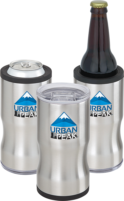 Urban Peak 12 oz. 3-en-1 Insulator Urban Peak® - SL233SS stainless