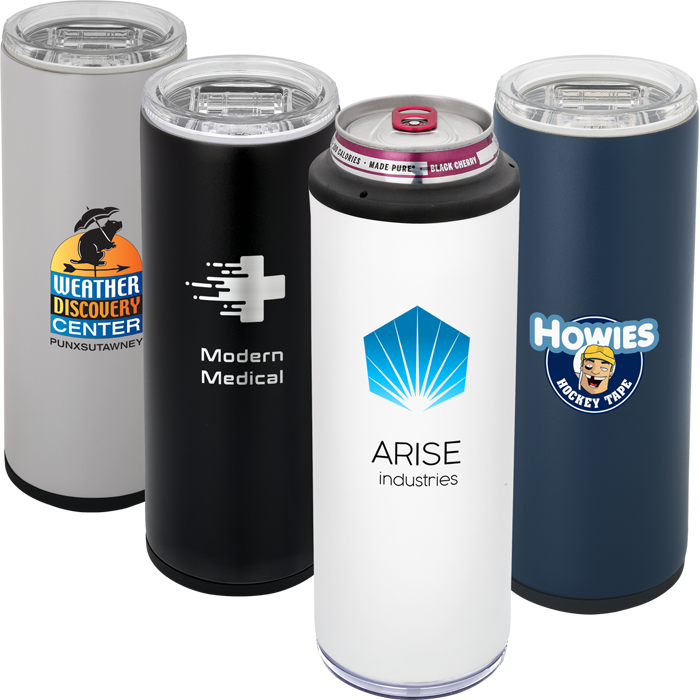 Urban Peak Gobelet d'Aspirateur Mince 2-en-1 Urban Peak® 12oz - SL262PR White