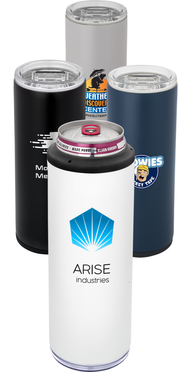 Urban Peak Gobelet d'Aspirateur Mince 2-en-1 Urban Peak® 12oz - SL262PR White