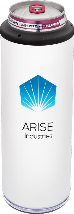 Urban Peak Gobelet d'Aspirateur Mince 2-en-1 Urban Peak® 12oz - SL262PR White