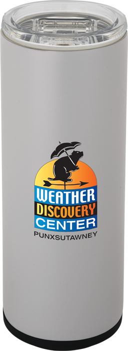 Urban Peak Gobelet d'Aspirateur Mince 2-en-1 Urban Peak® 12oz - SL262PR gray