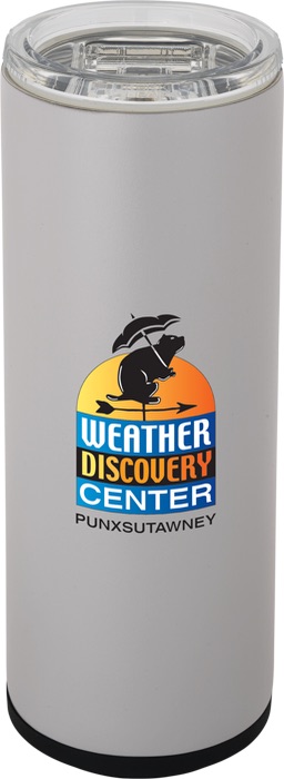 Urban Peak Gobelet d'Aspirateur Mince 2-en-1 Urban Peak® 12oz - SL262PR gray