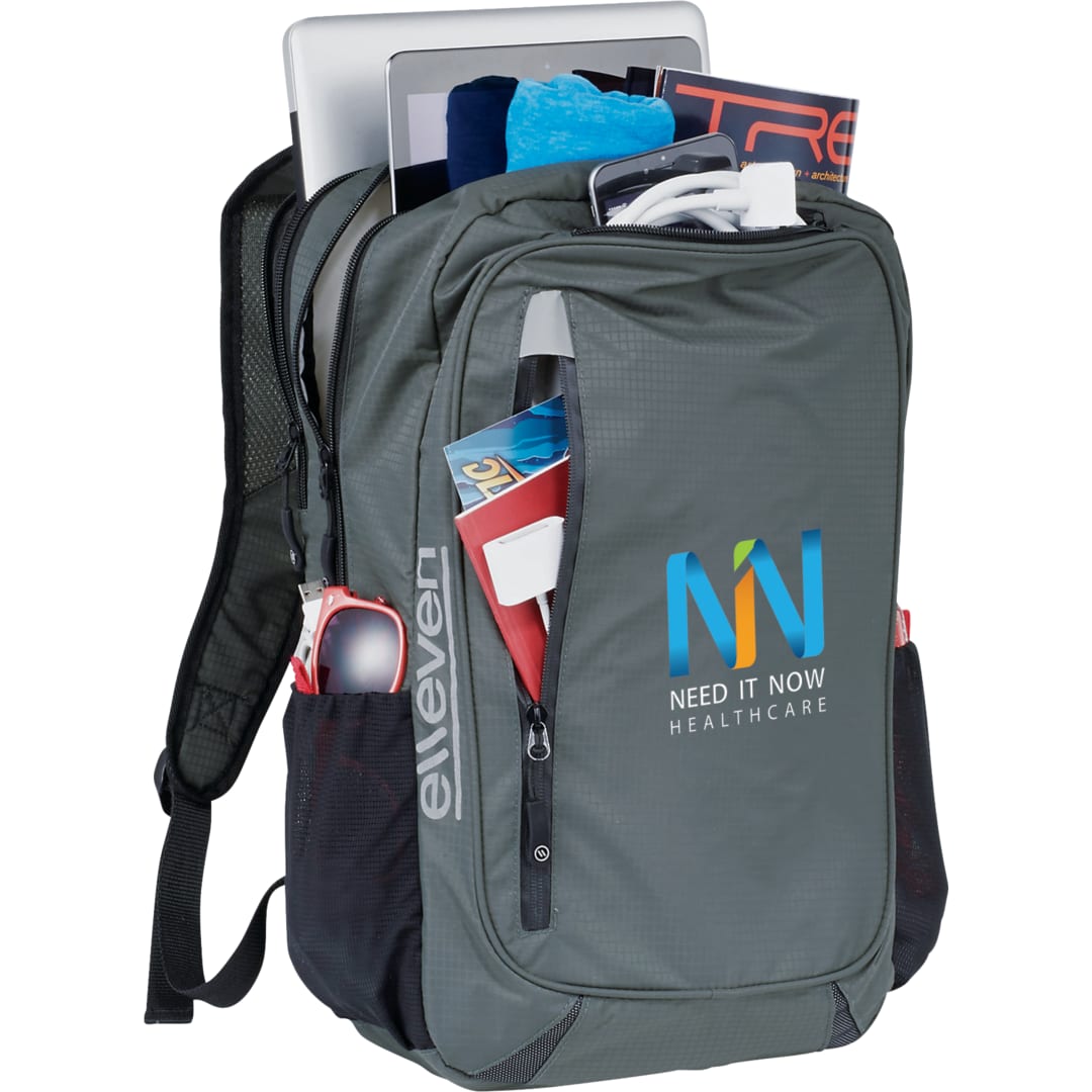 Elleven elleven™ Lunar Lightweight 15" Computer Backpack - 0011-34 Gray
