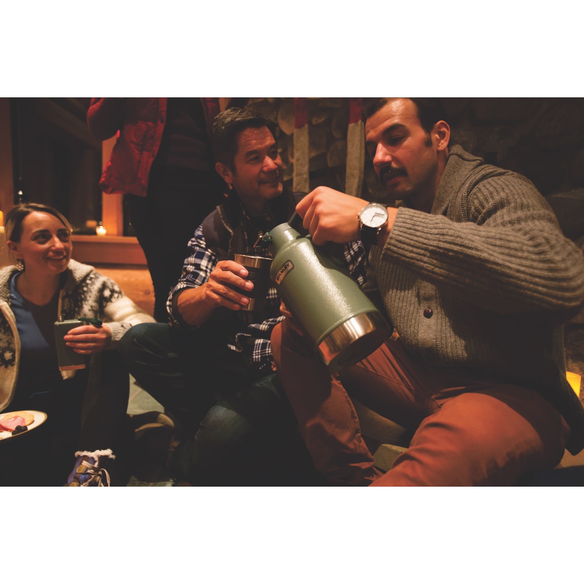 Stanley® Stanley Cruchon À Bière Isolant 64 oz - STN07 Black