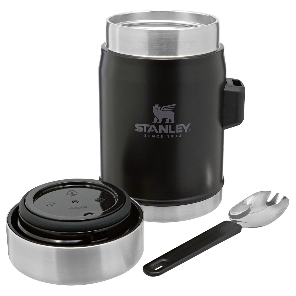 Stanley® Stanley Pot de Nourriture 14oz & Fourchette - STN19 Black