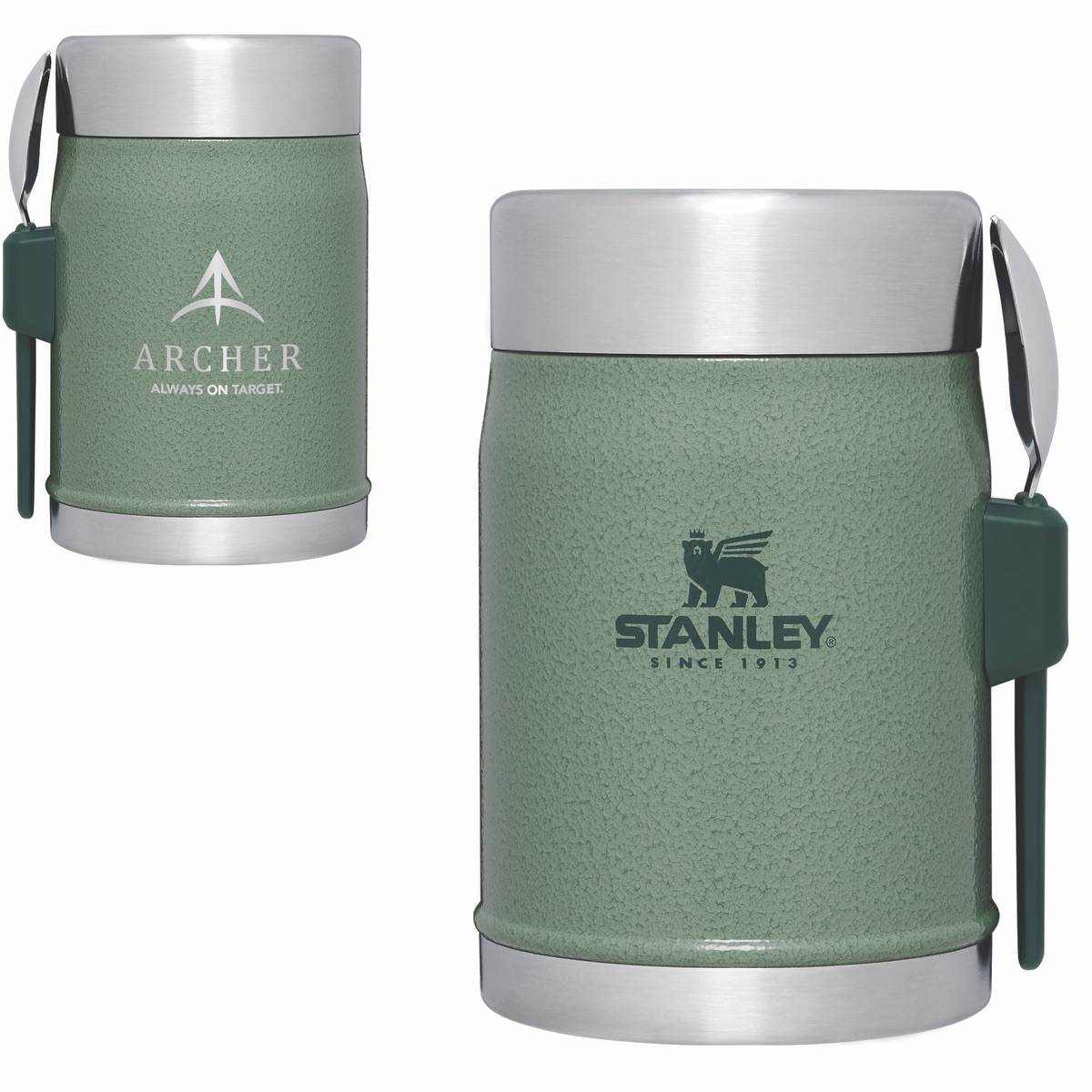 Stanley® Stanley Pot de Nourriture 14oz & Fourchette - STN19 forest green