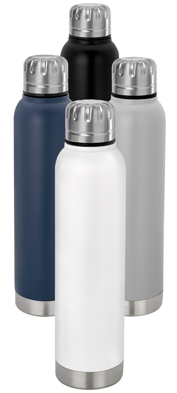 EarthTrendz Bouteille d'Eau Sous Vide MOD Trail 17 oz - SV101PR White