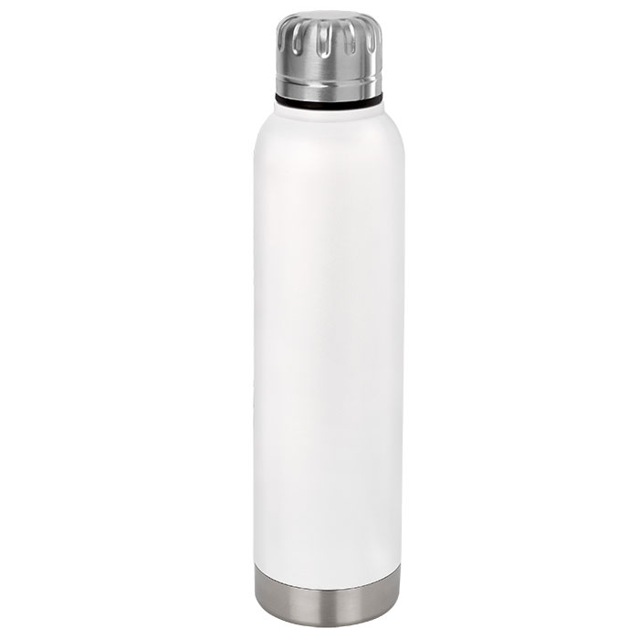 EarthTrendz Bouteille d'Eau Sous Vide MOD Trail 17 oz - SV101PR White