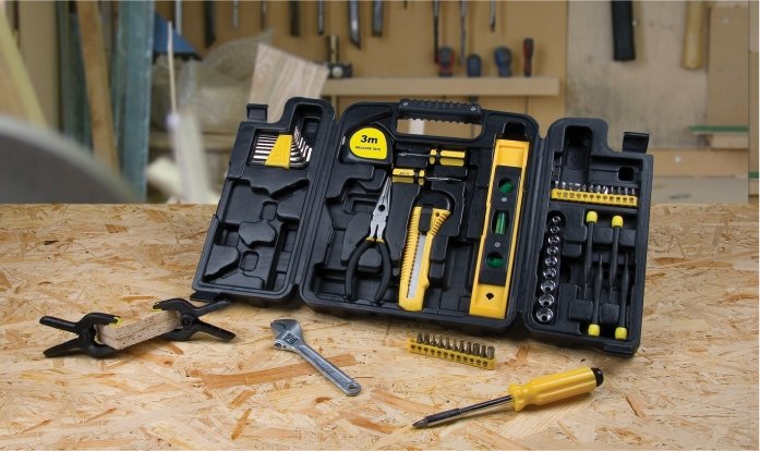 Trousse d’Outils à 3 Compartiments - TS23 Black