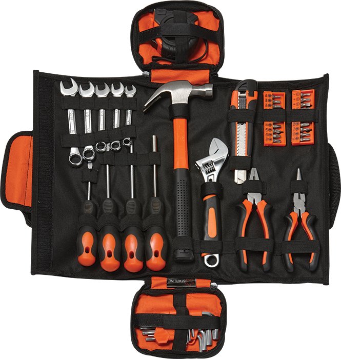 Ensemble d’outils pliable - TS58 Black