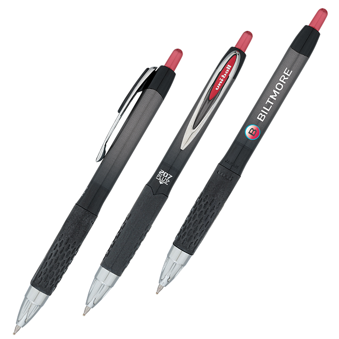 uni-ball uni-ball® 207 PLUS+ Gel Pen - UB207P red