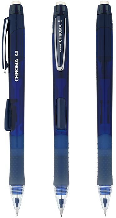 uni-ball Stylo porte-mine uni-ball® Chroma (0.5mm) - UB535 cobalt