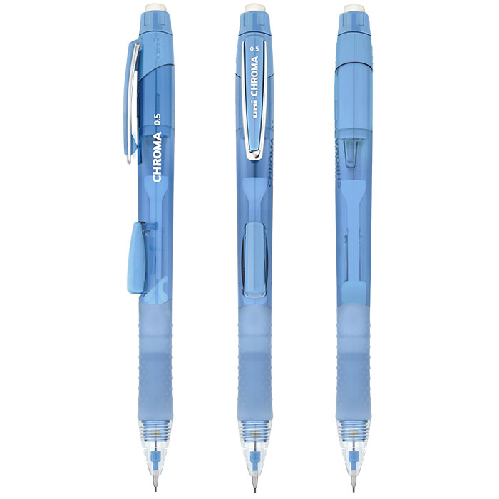 uni-ball Stylo porte-mine uni-ball® Chroma (0.5mm) - UB535 cyan blue