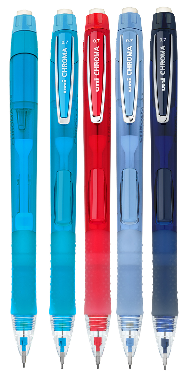 uni-ball Stylo porte-mine uni-ball® Chroma (0.7mm) - UB537 Red