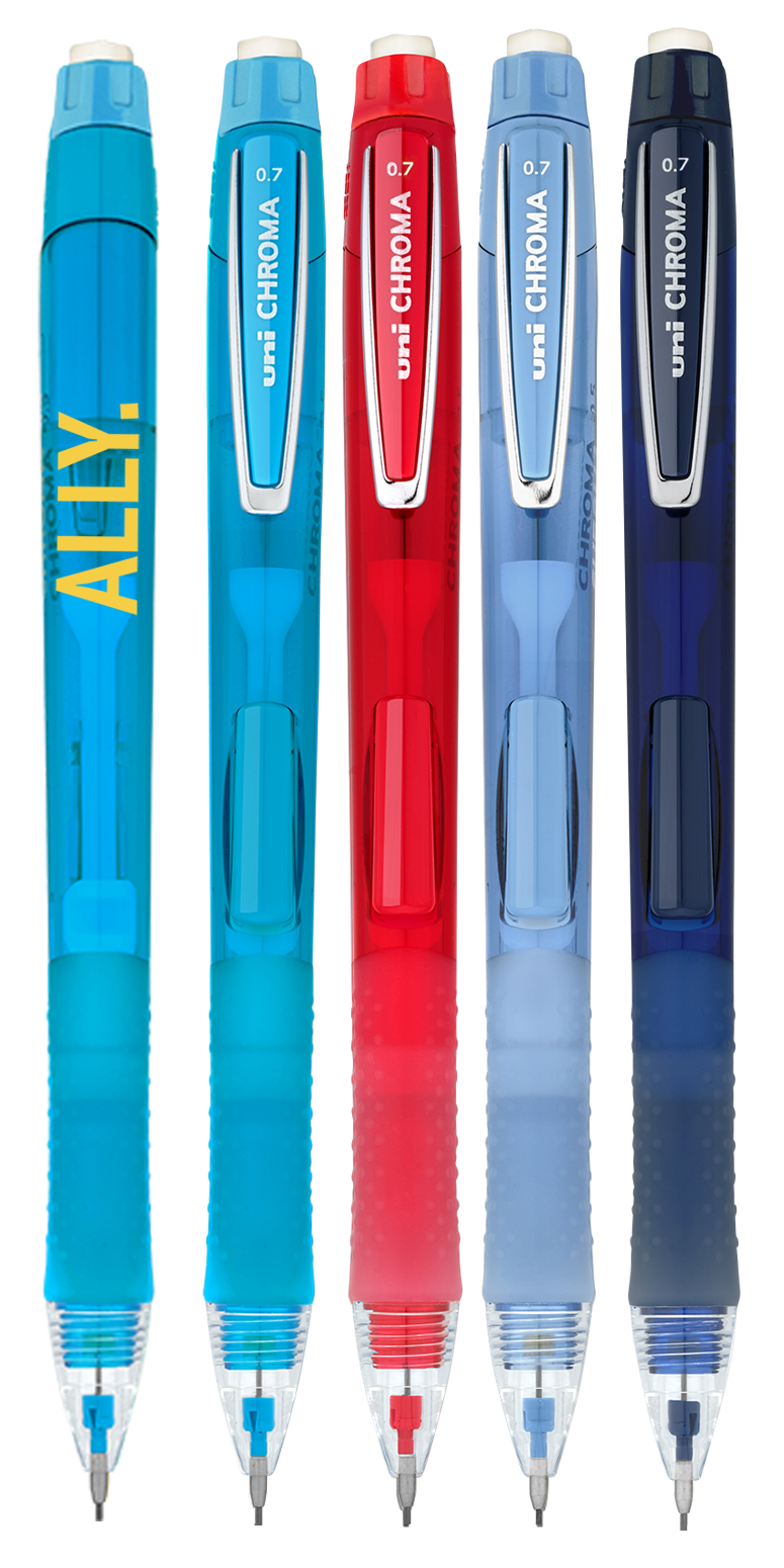 uni-ball Stylo porte-mine uni-ball® Chroma (0.7mm) - UB537 Red