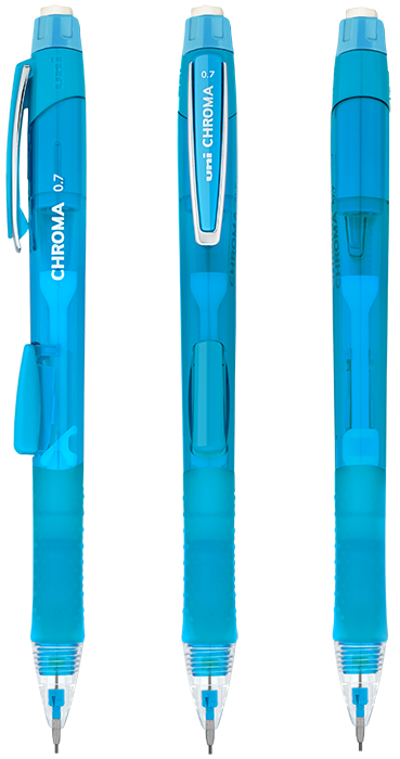 uni-ball Stylo porte-mine uni-ball® Chroma (0.7mm) - UB537 blue